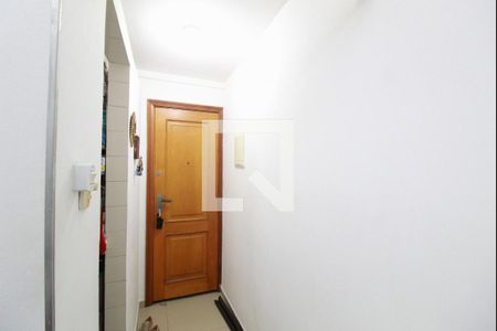 Cozinha - hall de entrada de apartamento à venda com 1 quarto, 30m² em Botafogo, Rio de Janeiro