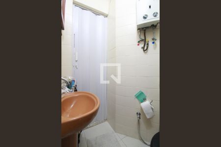 Banheiro social de apartamento à venda com 1 quarto, 30m² em Botafogo, Rio de Janeiro