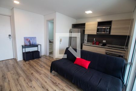 Sala de kitnet/studio à venda com 1 quarto, 43m² em Campo Belo, São Paulo