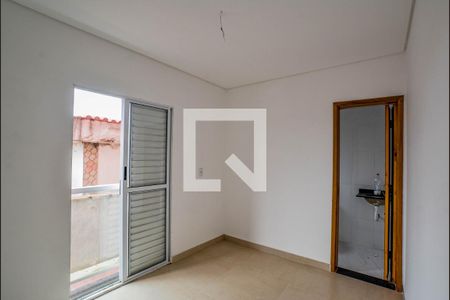 Quarto Suíte de apartamento à venda com 2 quartos, 56m² em Jardim das Maravilhas, Santo André