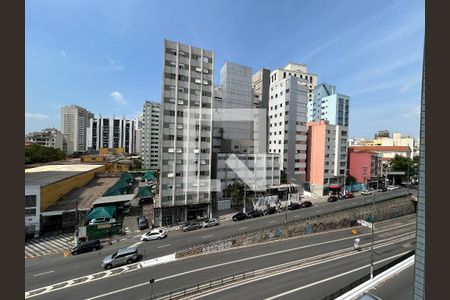 Vista do Quarto de apartamento para alugar com 1 quarto, 30m² em Água Branca, São Paulo