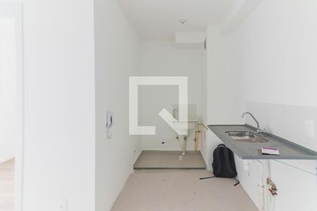 Sala / Cozinha / Lavanderia de apartamento à venda com 2 quartos, 37m² em Vila Gomes, São Paulo