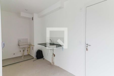 Sala / Cozinha / Lavanderia de apartamento à venda com 2 quartos, 37m² em Vila Gomes, São Paulo