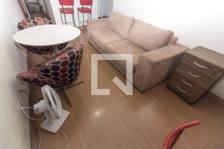 Sala de apartamento para alugar com 1 quarto, 38m² em  Asa Norte, Brasília