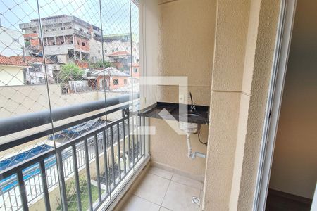 Varanda da Sala de apartamento à venda com 2 quartos, 50m² em Vila Bela, São Paulo