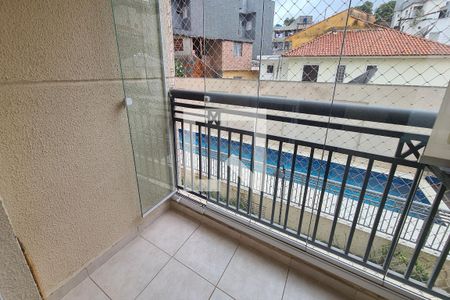 Varanda da Sala de apartamento à venda com 2 quartos, 50m² em Vila Bela, São Paulo