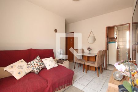 Sala  de apartamento à venda com 3 quartos, 122m² em Castelo, Belo Horizonte