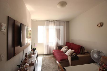 Sala  de apartamento à venda com 3 quartos, 122m² em Castelo, Belo Horizonte