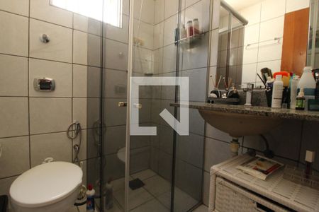 Banheiro  de apartamento à venda com 3 quartos, 122m² em Castelo, Belo Horizonte