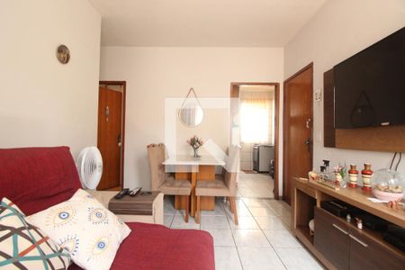 Sala  de apartamento à venda com 3 quartos, 122m² em Castelo, Belo Horizonte