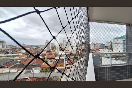 Vista da varanda de apartamento para alugar com 1 quarto, 45m² em Nova Mirim, Praia Grande