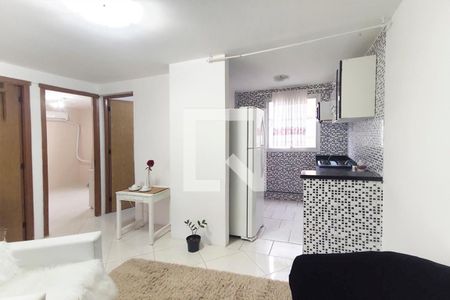 Sala de apartamento para alugar com 2 quartos, 58m² em Canudos, Novo Hamburgo