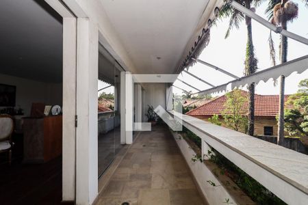 Varanda da Sala de casa para alugar com 5 quartos, 985m² em Jardim Leonor, São Paulo