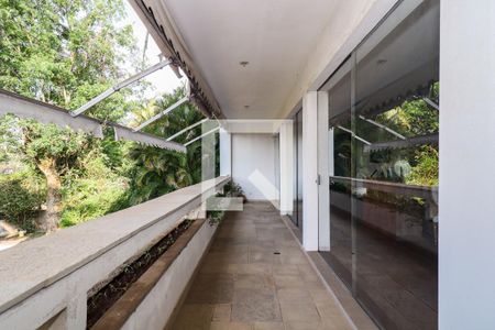 Varanda da Sala de casa para alugar com 5 quartos, 985m² em Jardim Leonor, São Paulo