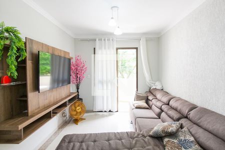 Sala de apartamento para alugar com 3 quartos, 90m² em Santa Mônica, Uberlândia