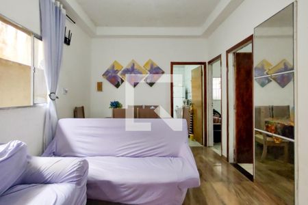 Sala de casa para alugar com 2 quartos, 80m² em Nova Mirim, Praia Grande