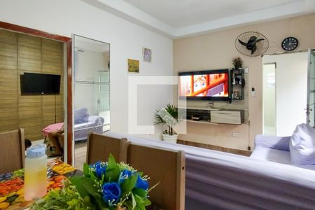 Sala de casa para alugar com 2 quartos, 80m² em Nova Mirim, Praia Grande