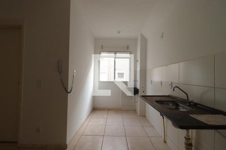 Cozinha de apartamento para alugar com 2 quartos, 42m² em Antonio Marincek, Ribeirão Preto