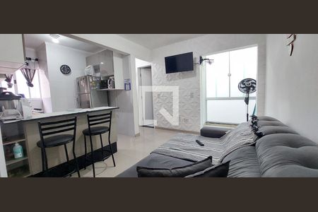 Sala de apartamento à venda com 2 quartos, 88m² em Parque Novo Oratório, Santo André