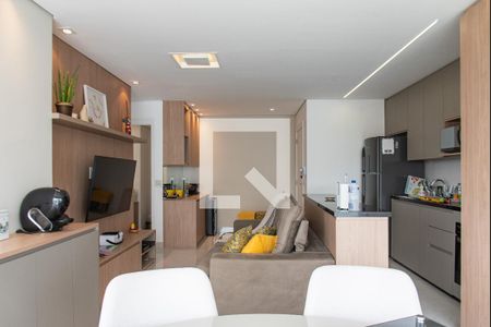 Sala de apartamento à venda com 2 quartos, 72m² em Vila Dom Pedro I, São Paulo