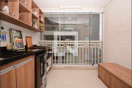 Varanda da Sala de apartamento à venda com 2 quartos, 70m² em Demarchi, São Bernardo do Campo