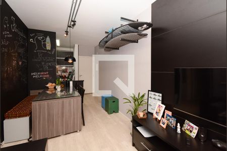 Sala de apartamento à venda com 2 quartos, 70m² em Demarchi, São Bernardo do Campo