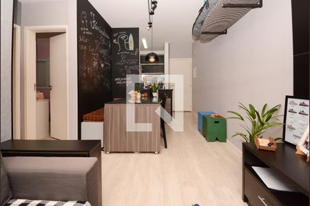 Sala de apartamento à venda com 2 quartos, 70m² em Demarchi, São Bernardo do Campo