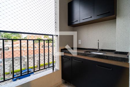 Varanda da Sala de apartamento para alugar com 2 quartos, 65m² em Jardim Vera Cruz, Sorocaba