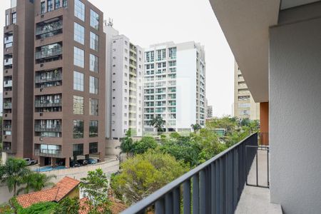 Vista da Varanda de kitnet/studio à venda com 1 quarto, 27m² em Aclimação, São Paulo