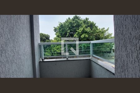 Varanda da Sala de apartamento à venda com 2 quartos, 47m² em Parque Oratório, Santo André