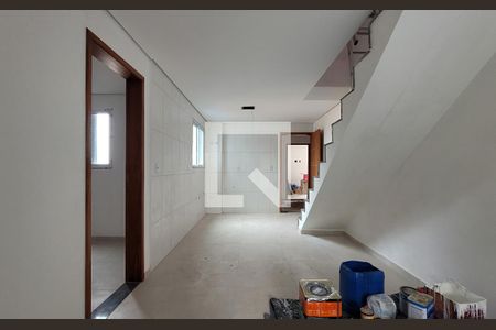 Sala de apartamento à venda com 3 quartos, 65m² em Parque Oratório, Santo André