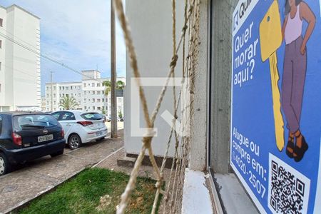 Placa Instalada  de apartamento para alugar com 2 quartos, 42m² em Jardim Antonio Von Zuben, Campinas