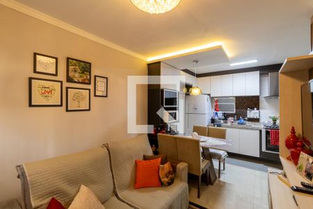 Sala e Cozinha de apartamento à venda com 2 quartos, 44m² em Vila Nova Savoia, São Paulo