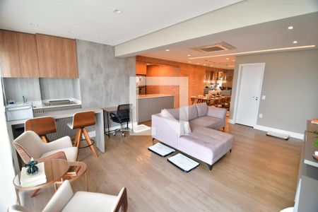 Sala de apartamento à venda com 2 quartos, 87m² em Jardim Brasil, Campinas