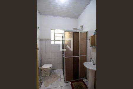 Banheiro de casa para alugar com 2 quartos, 80m² em Vila Santa Rita, Sorocaba