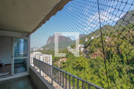 Varanda de apartamento à venda com 3 quartos, 116m² em São Conrado, Rio de Janeiro