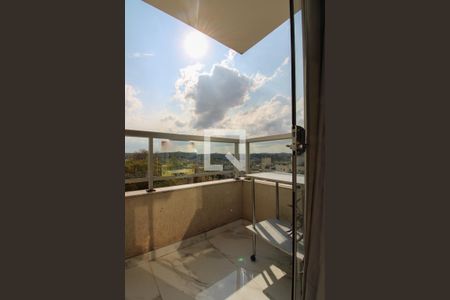 Varanda da Sala de apartamento à venda com 3 quartos, 88m² em Manacás, Belo Horizonte