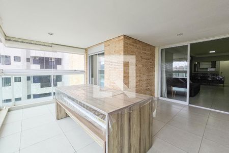 Varanda de apartamento para alugar com 3 quartos, 117m² em Jardim Asturias, Guarujá