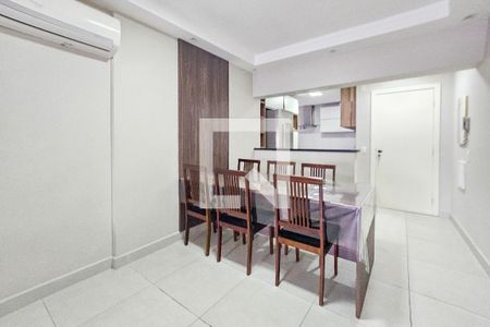 Sala de apartamento para alugar com 3 quartos, 117m² em Jardim Asturias, Guarujá