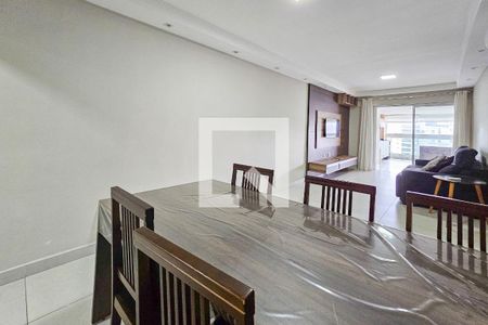 Sala de apartamento para alugar com 3 quartos, 117m² em Jardim Asturias, Guarujá