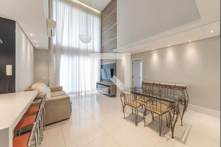 Sala de apartamento à venda com 3 quartos, 121m² em Vila Cordeiro, São Paulo