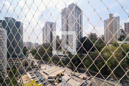 Vista da Varanda da Sala de apartamento para alugar com 3 quartos, 128m² em Vila Andrade, São Paulo