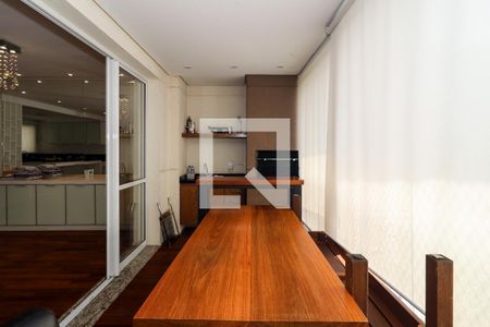 Varanda da Sala de apartamento para alugar com 3 quartos, 128m² em Vila Andrade, São Paulo