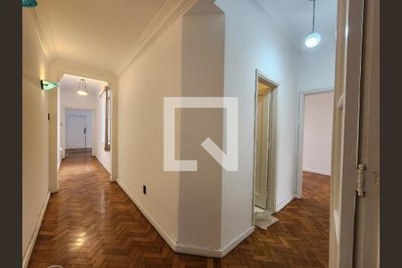 Corredor de apartamento para alugar com 3 quartos, 98m² em Flamengo, Rio de Janeiro