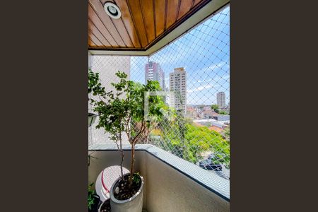 Varanda da Sala de apartamento à venda com 3 quartos, 75m² em Vila Bertioga, São Paulo