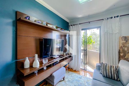 Sala de apartamento à venda com 3 quartos, 75m² em Vila Bertioga, São Paulo