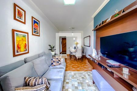 Sala de apartamento à venda com 3 quartos, 75m² em Vila Bertioga, São Paulo