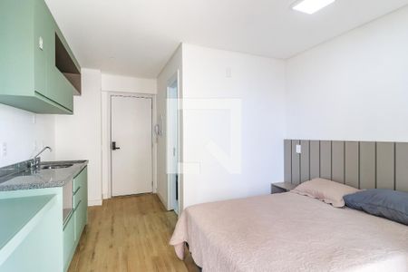 Sala/Quarto de kitnet/studio para alugar com 1 quarto, 25m² em Brooklin Paulista, São Paulo