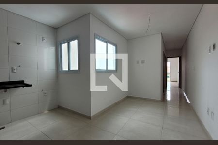 Sala de apartamento à venda com 2 quartos, 110m² em Vila Camilópolis, Santo André