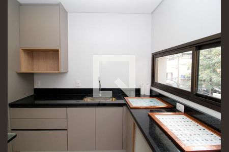 Cozinha de apartamento à venda com 3 quartos, 77m² em Serra, Belo Horizonte